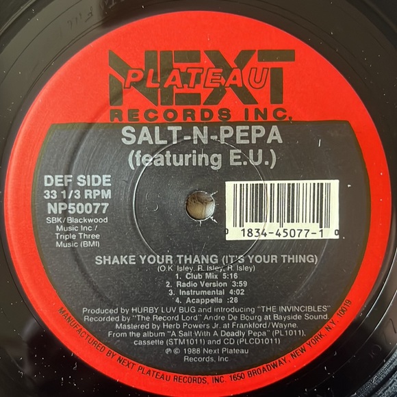 Salt-N-Pepa - “Shake Your Thang” Vinyl 12inch Single - Picture 4 of 6